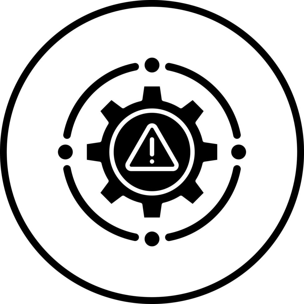 Machine Failure Vector Icon Style