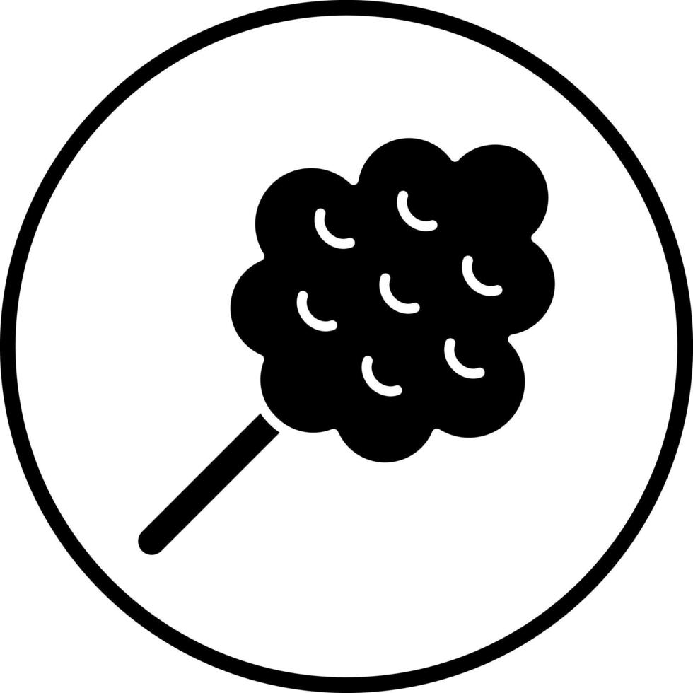 Cotton Candy Vector Icon Style