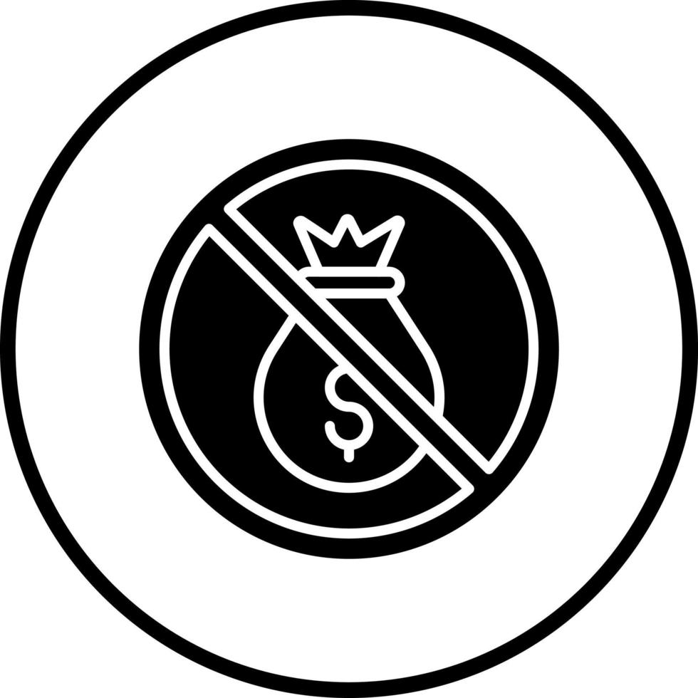 Bribery Vector Icon Style