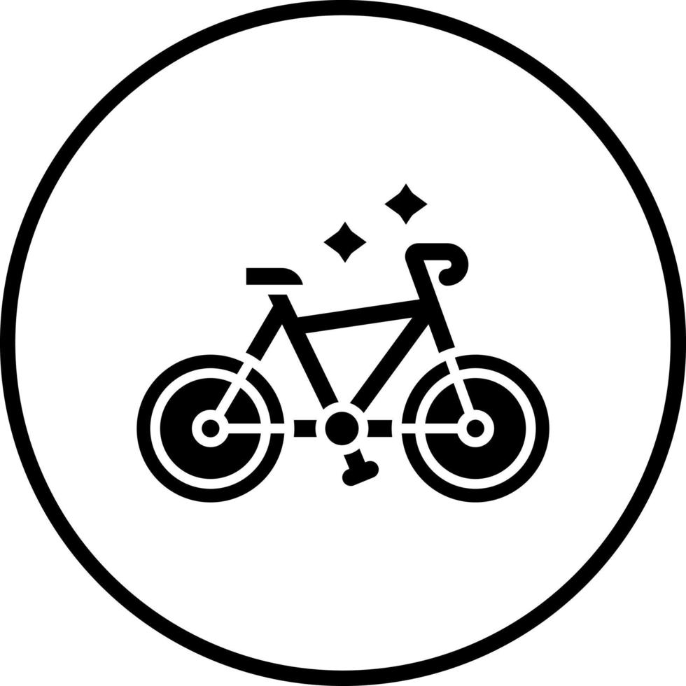 Bicycle Vector Icon Style