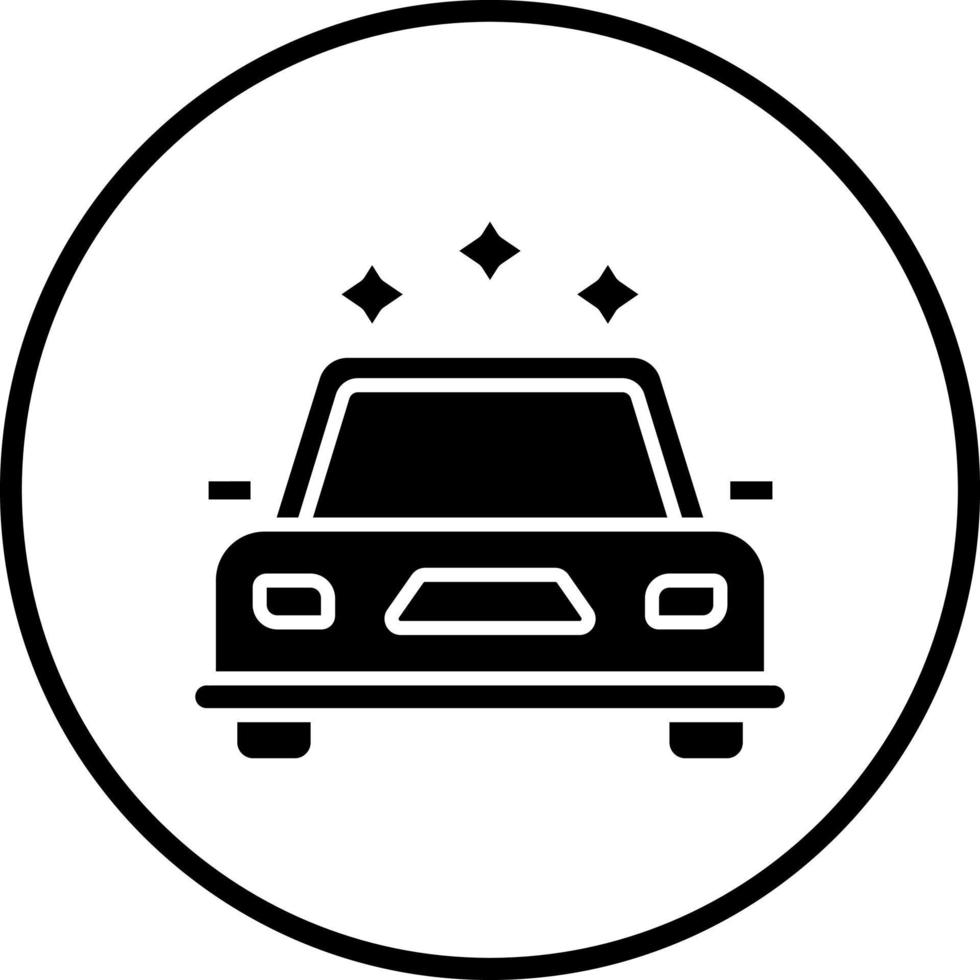 Car Wash Vector Icon Style