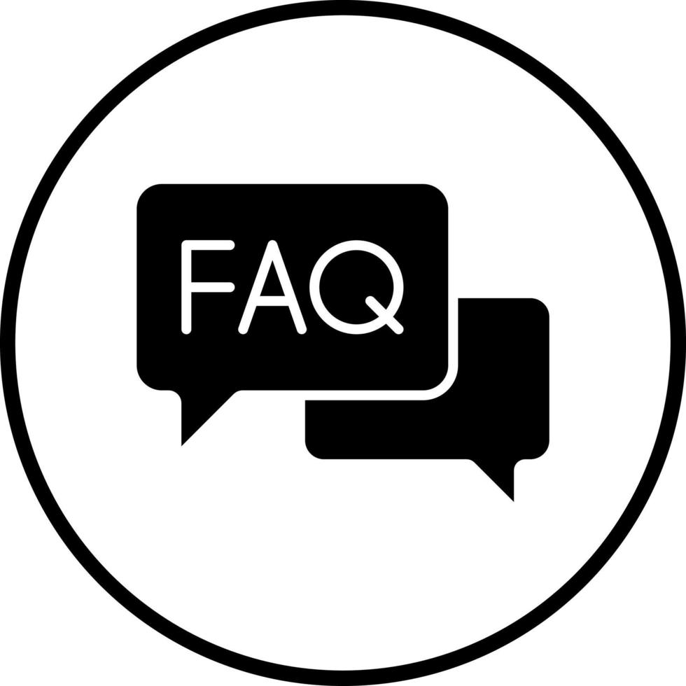 Faq Vector Icon Style