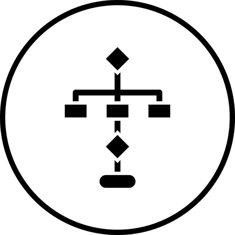 Workflow Vector Icon Style