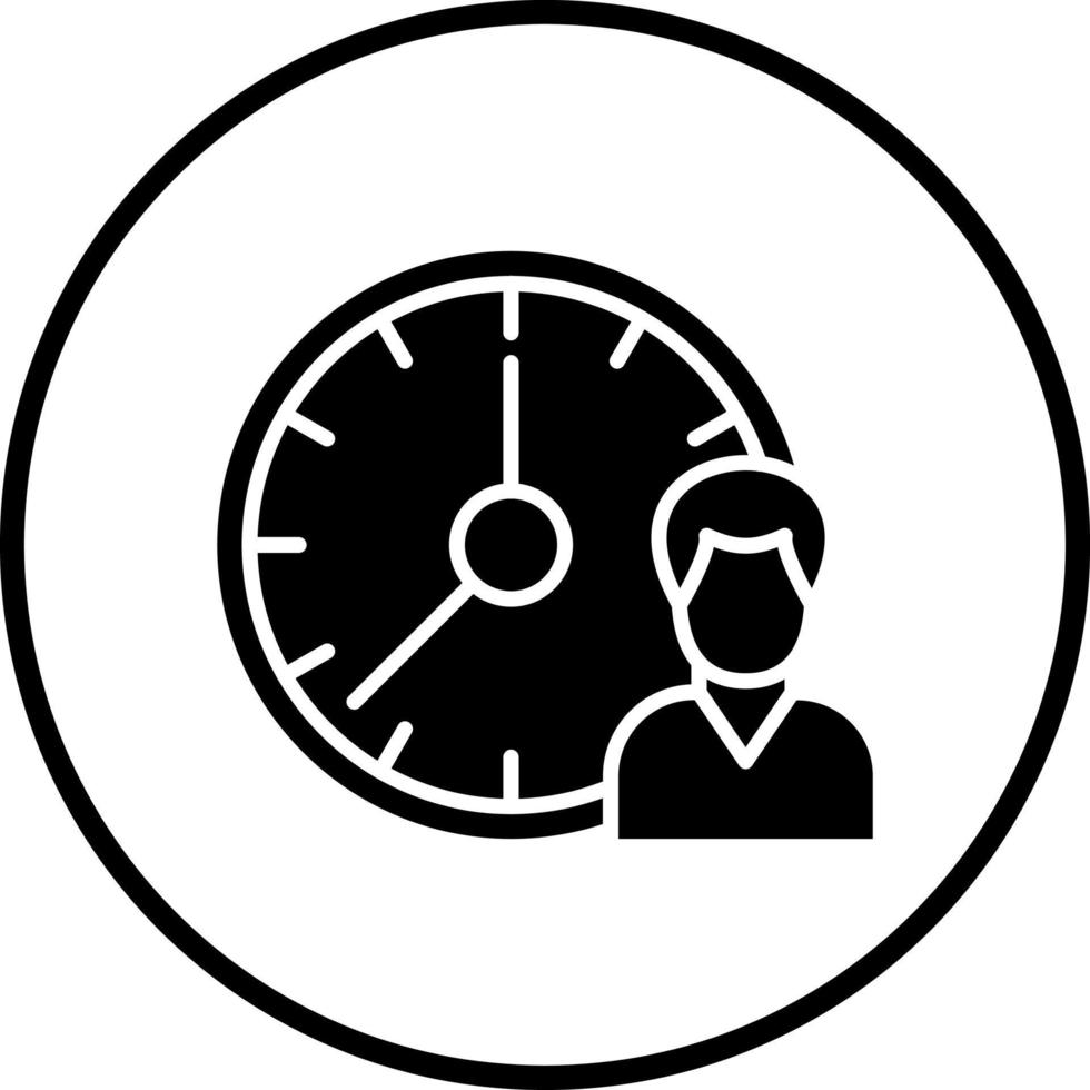 Working Hours Vector Icon Style