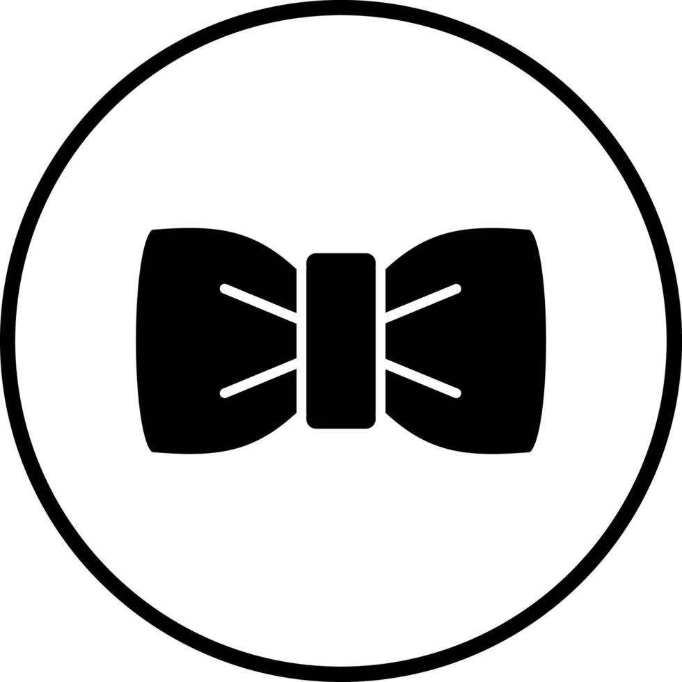 Bow Tie Vector Icon Style