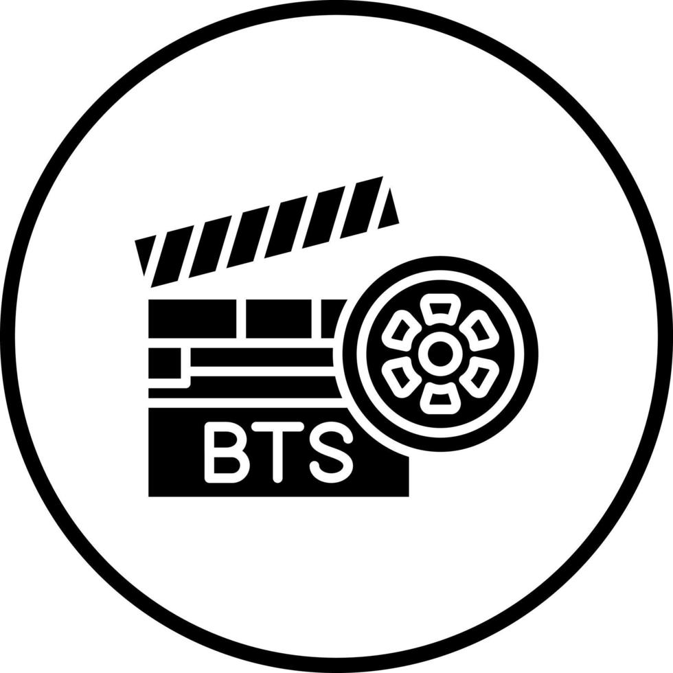 Behind The Scenes Vector Icon Style