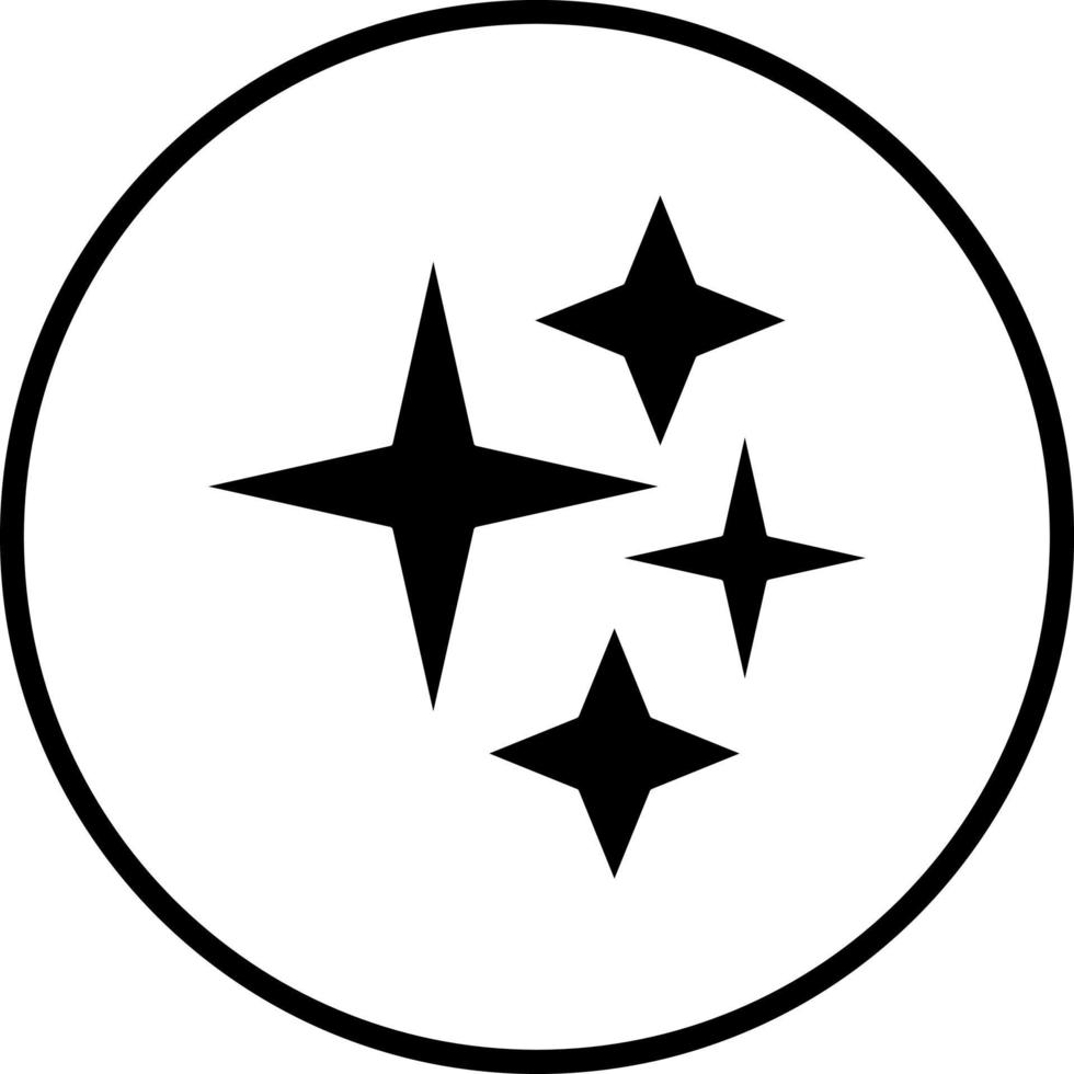 Sparkle Vector Icon Style