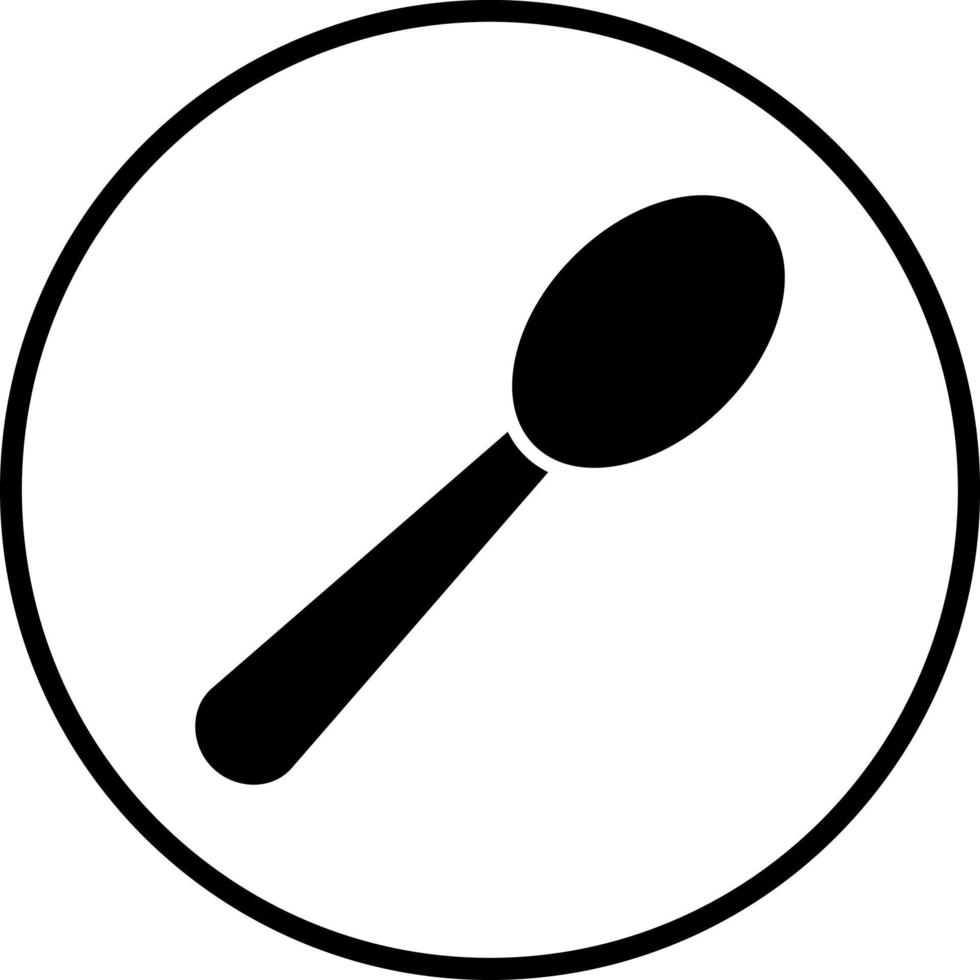 Spoon Vector Icon Style