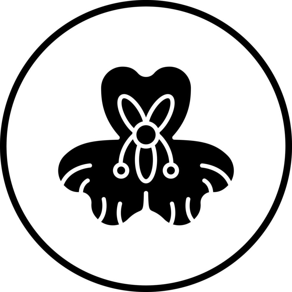 Alstroemeria Vector Icon Style