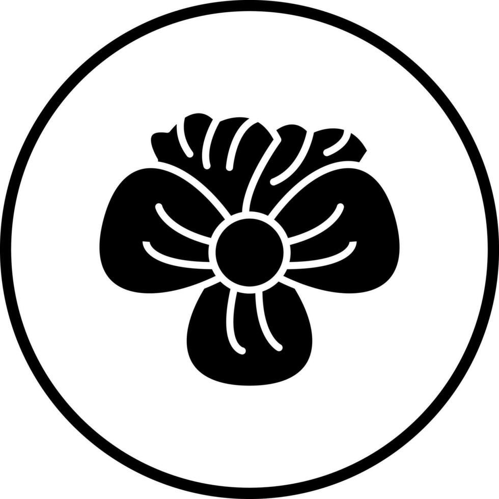 Pansy Vector Icon Style