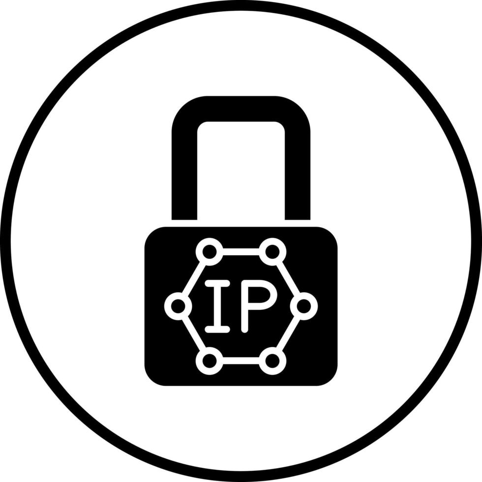 Ip Blocking Vector Icon Style