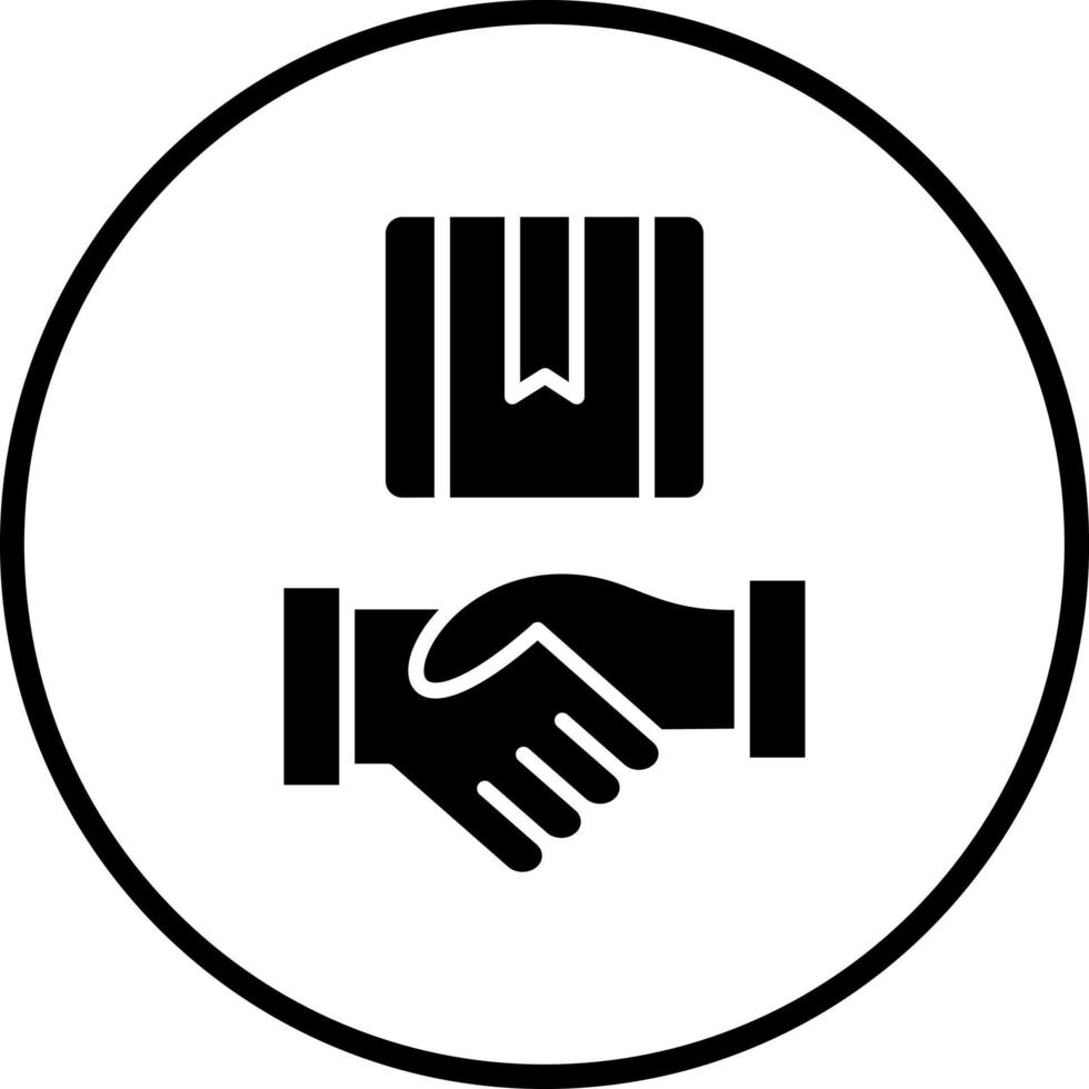 Handshake Vector Icon Style