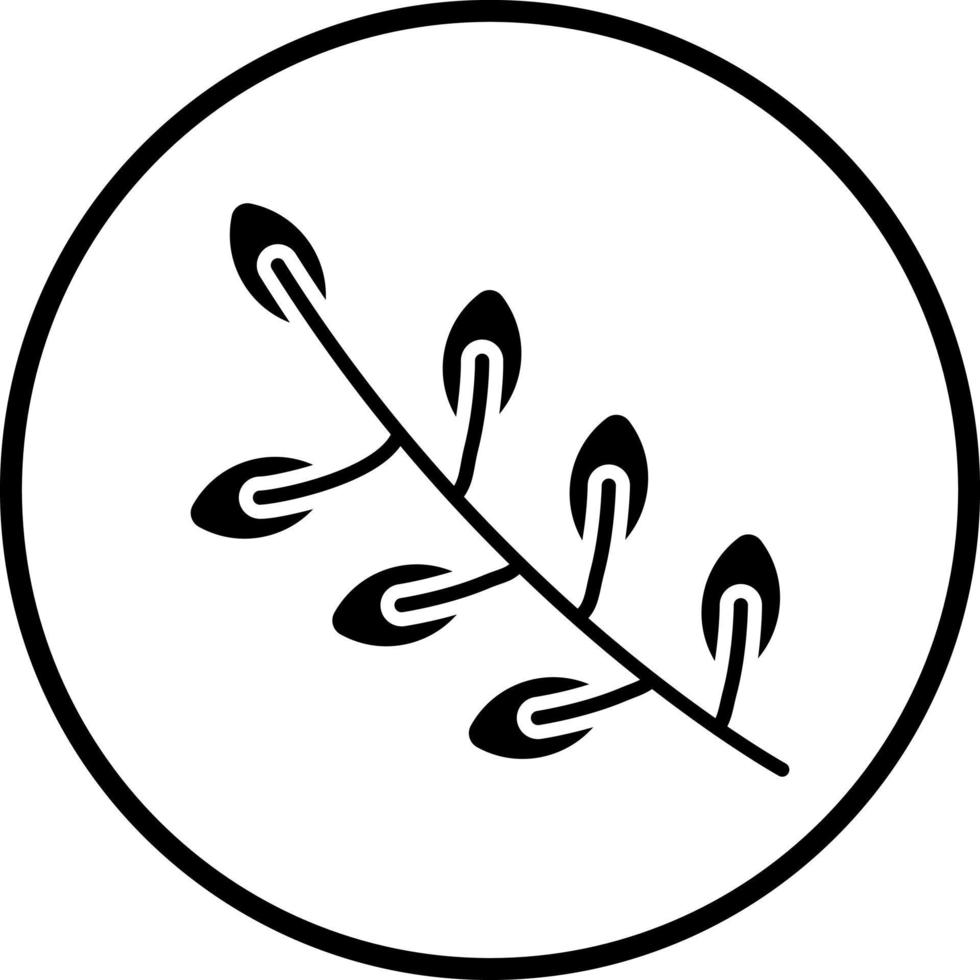 Leaves Vector Icon Style
