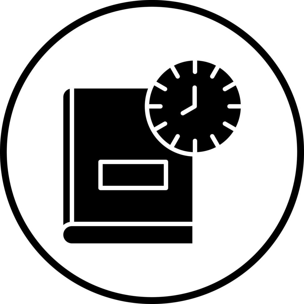 Book In Advance Vector Icon Style