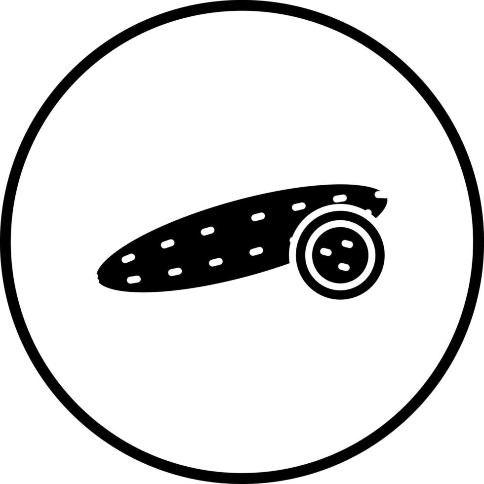 Cucumber Vector Icon Style