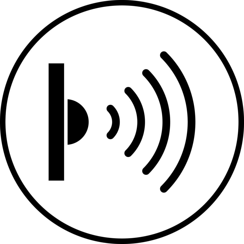 Infrared Sensor Vector Icon Style