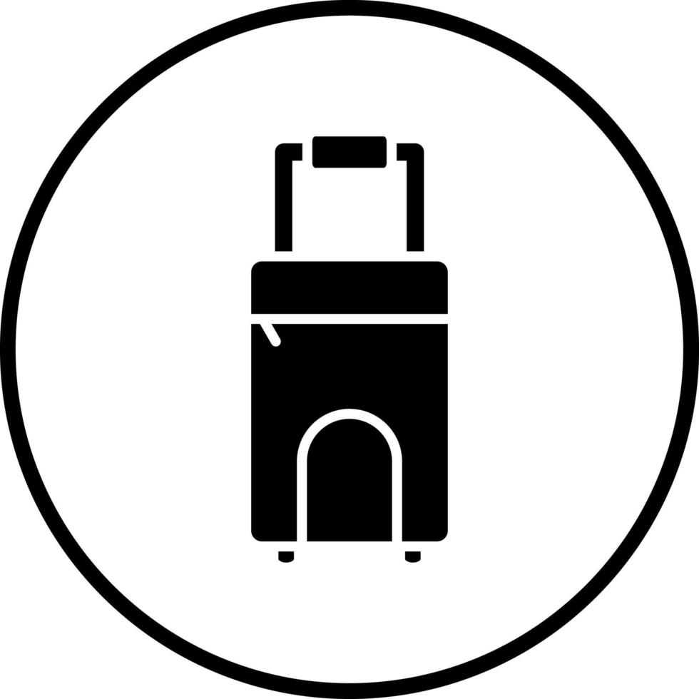 Travel Luggage Vector Icon Style