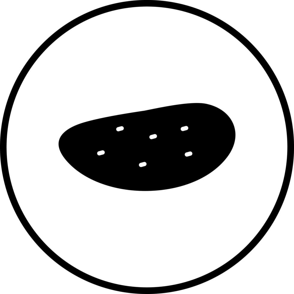 Potato Vector Icon Style