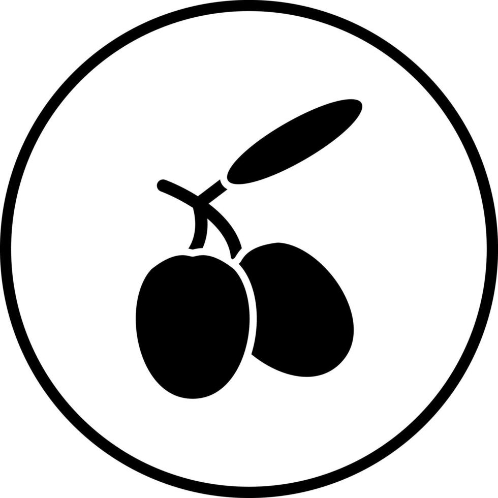 Olive Vector Icon Style