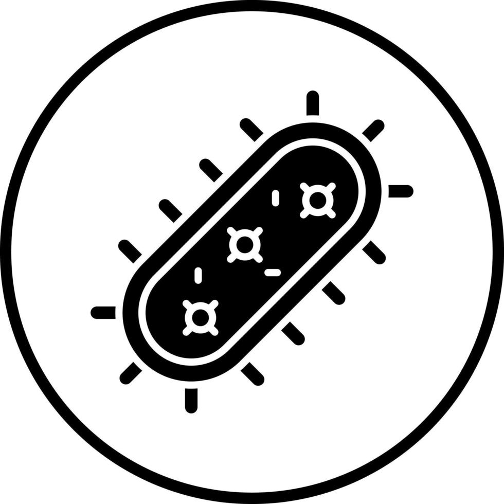 bacteria vector icono estilo