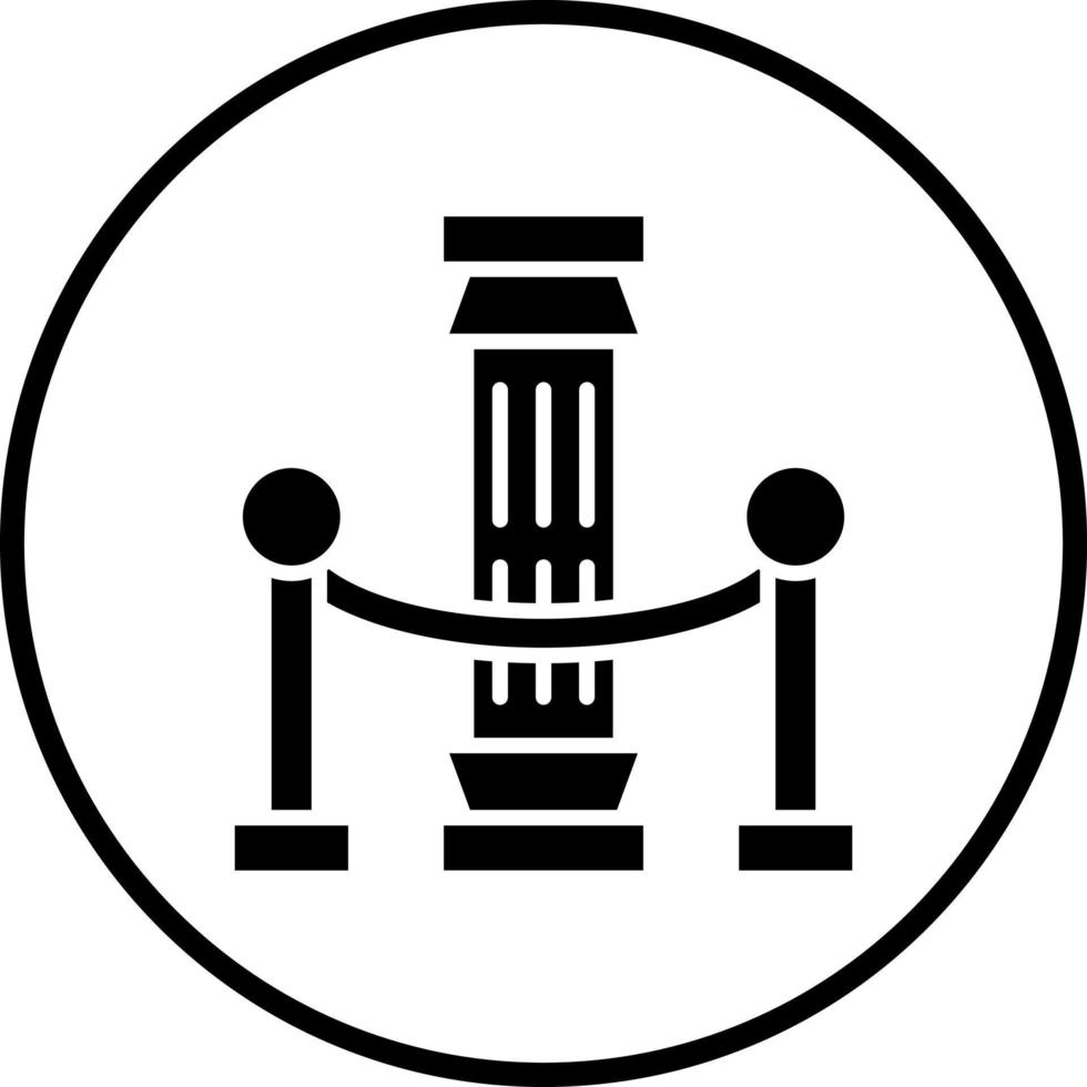 Exhibition History Vector Icon Style
