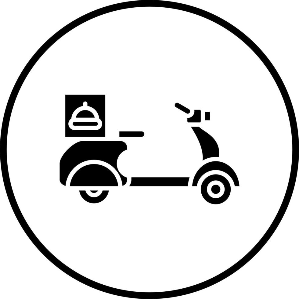 Food Delivery Vector Icon Style