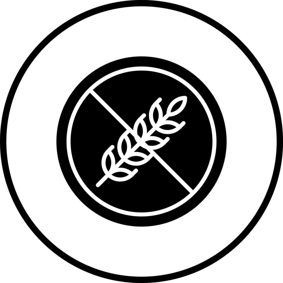 Gluten Free Vector Icon Style