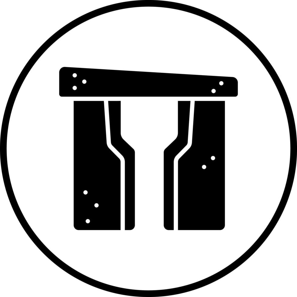 Stonehenge Vector Icon Style