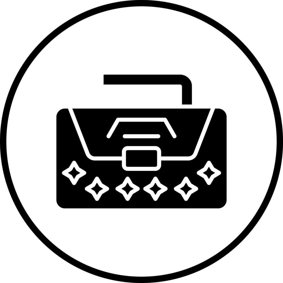 Clutch Bag Vector Icon Style