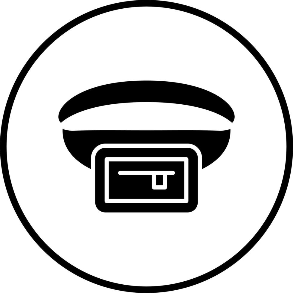 Waist Bag Vector Icon Style