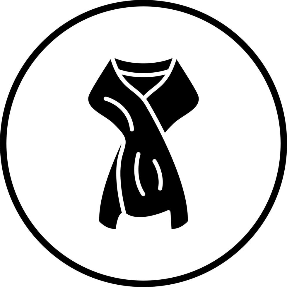 Scarf Vector Icon Style