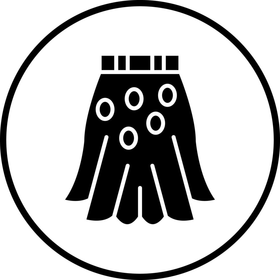 Skirt Vector Icon Style