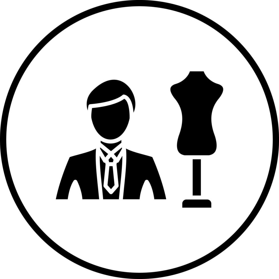 Fashion Designer Vector Icon Style