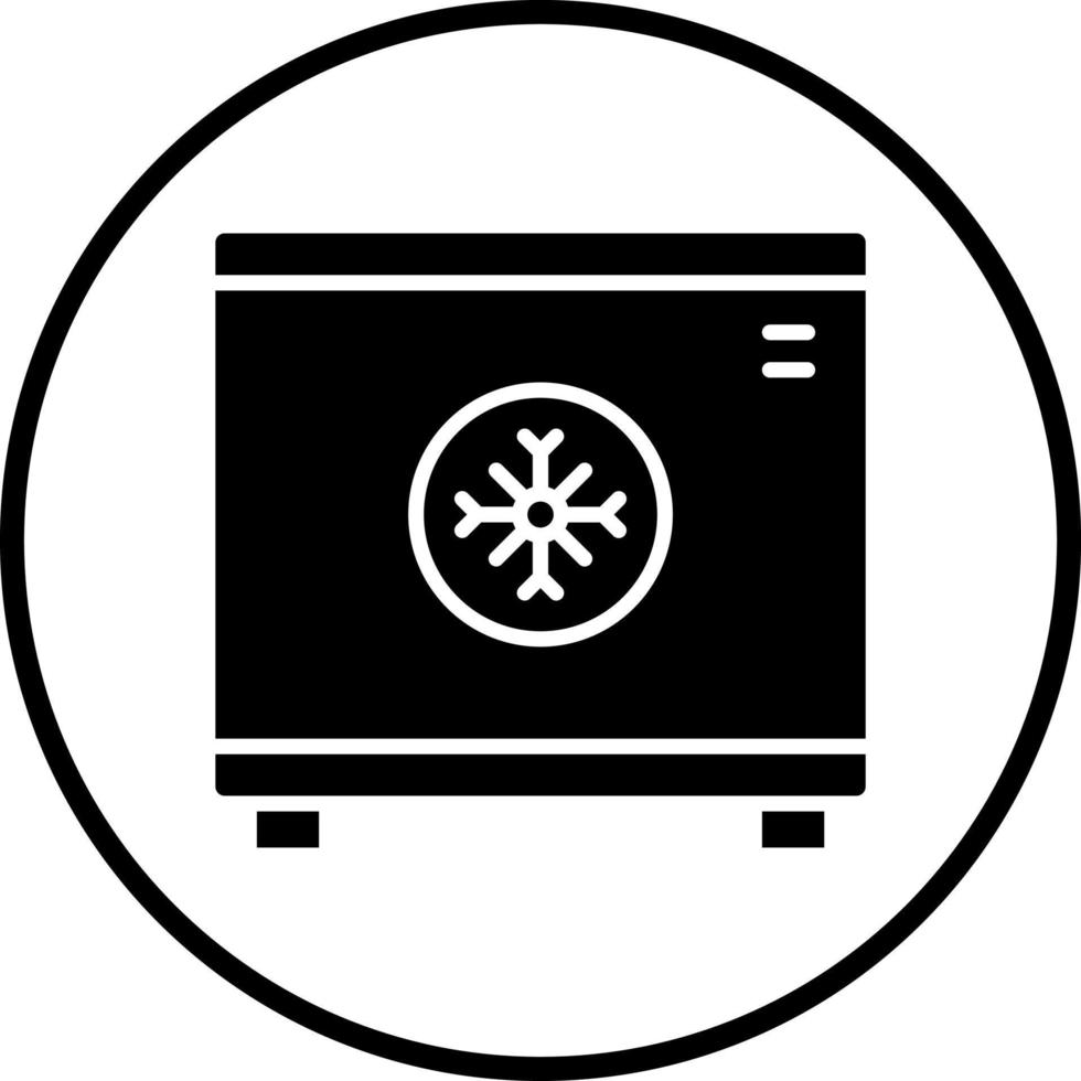 Freezer Vector Icon Style