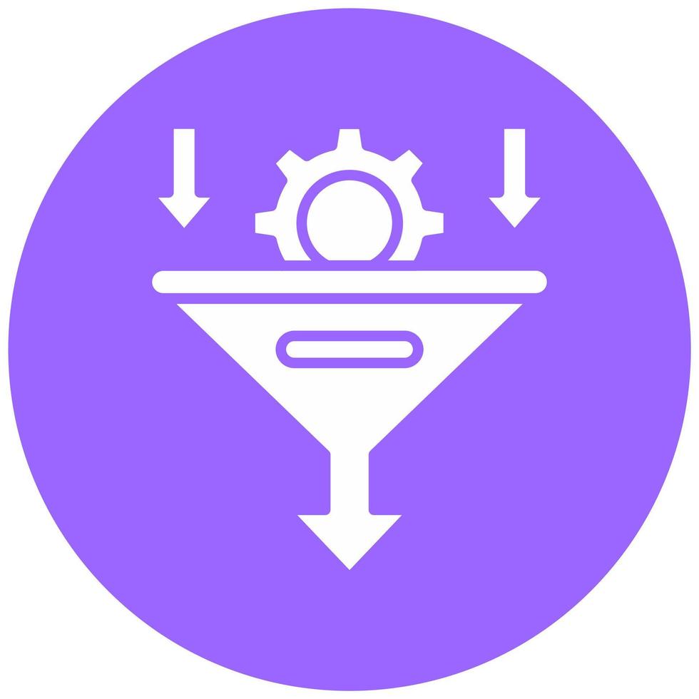 Bottleneck Vector Icon Style