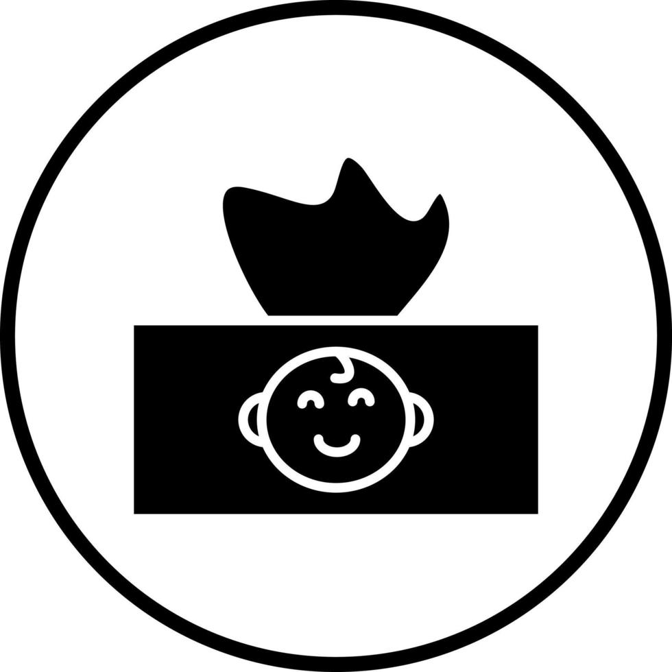 Napkins Vector Icon Style