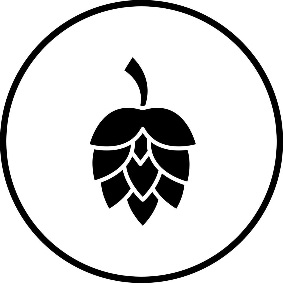 Hops Vector Icon Style