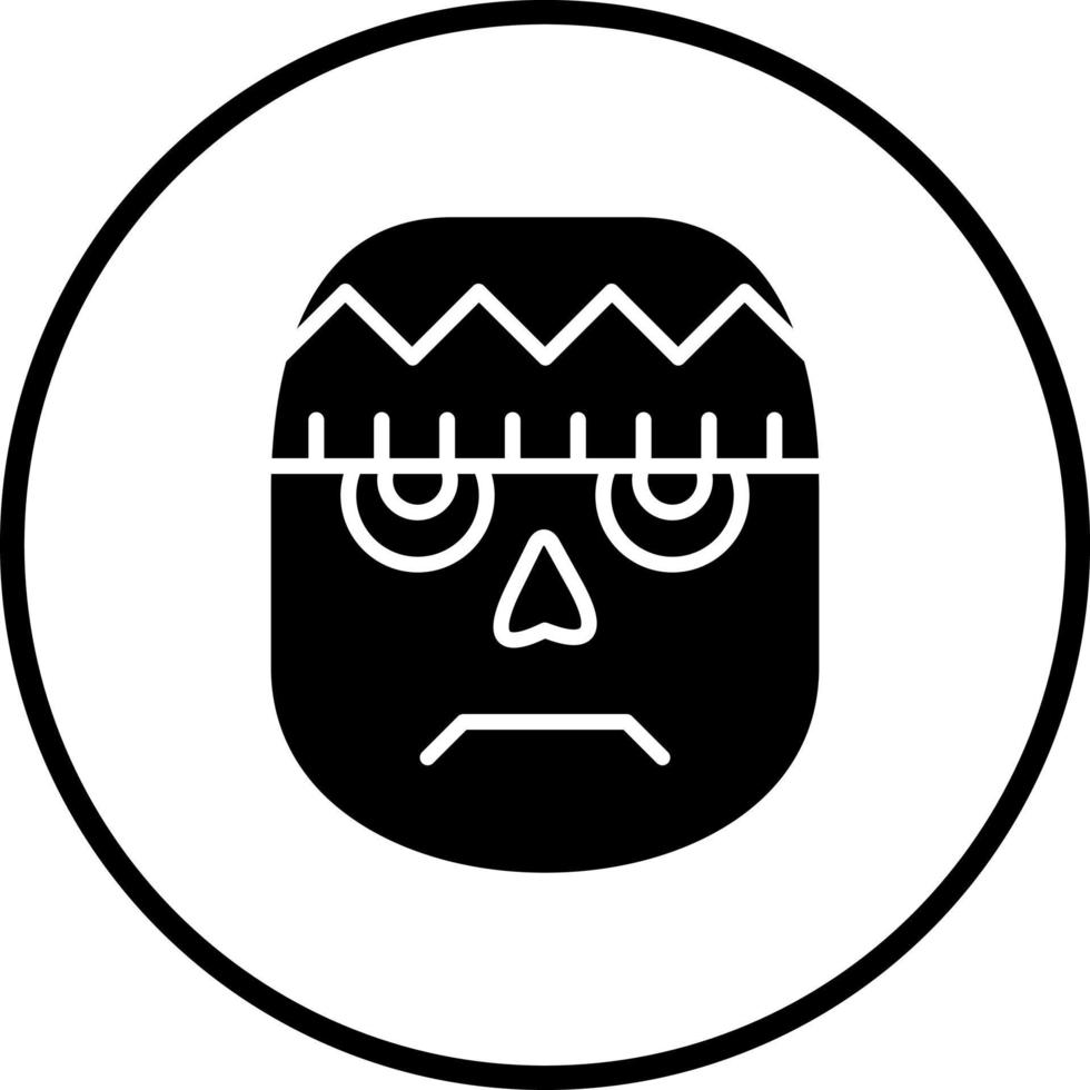 Frankensteins Monster Vector Icon Style