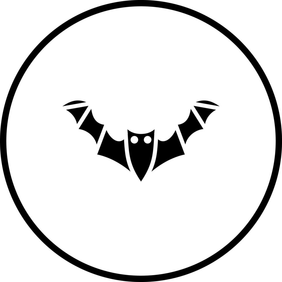 Bat Vector Icon Style