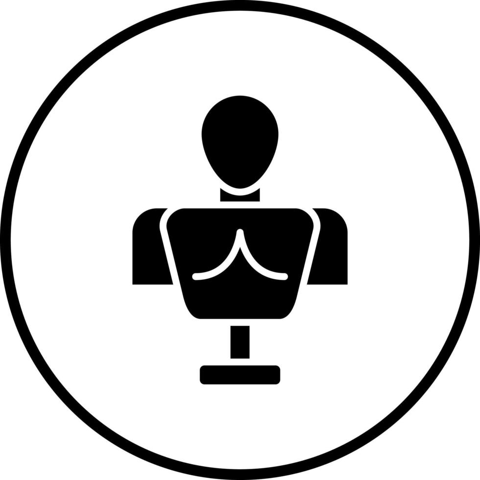 Sculpture Vector Icon Style