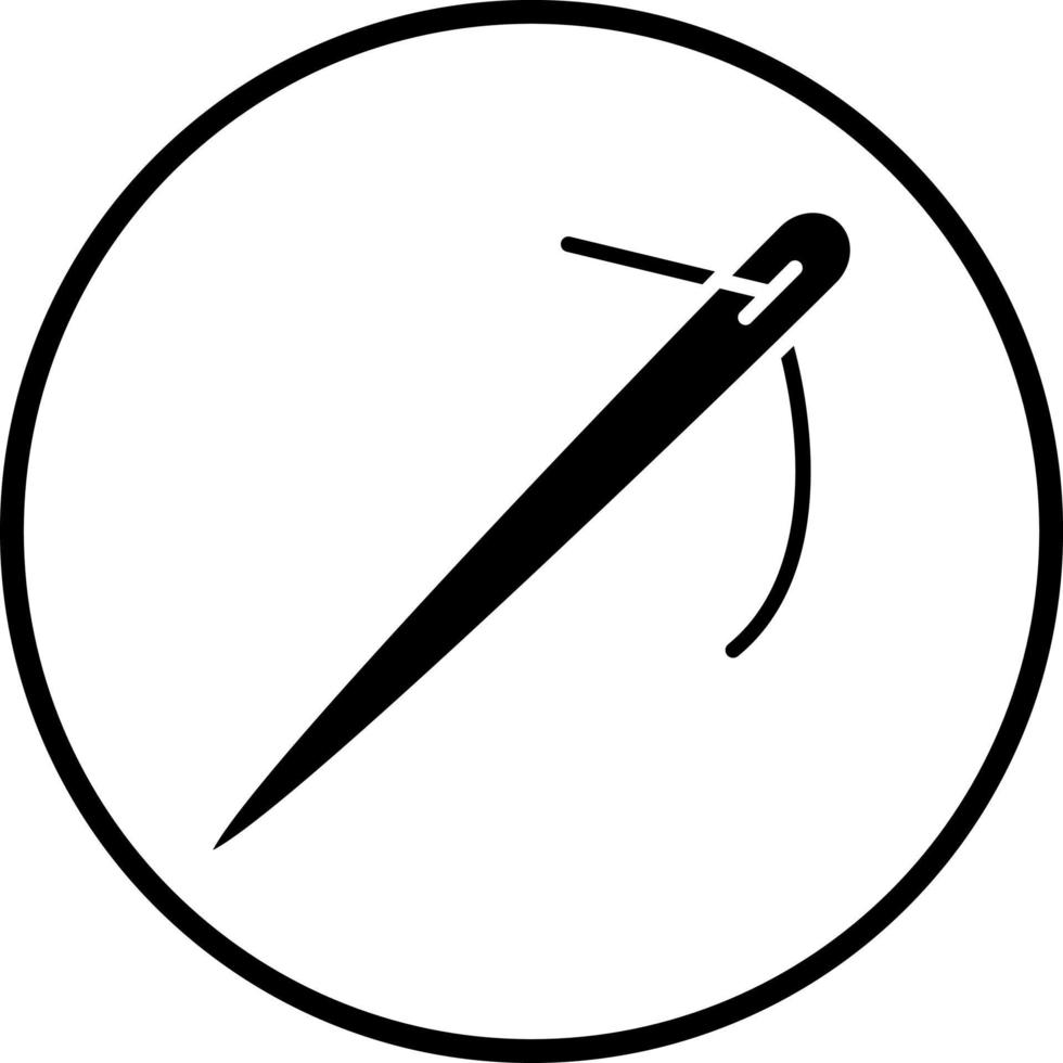 Needle Vector Icon Style