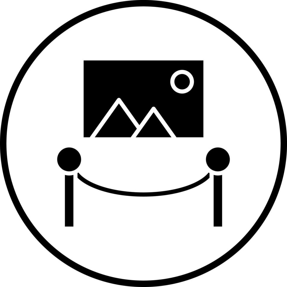 Exhibit Design Vector Icon Style
