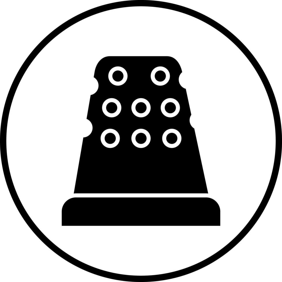 Thimble Vector Icon Style