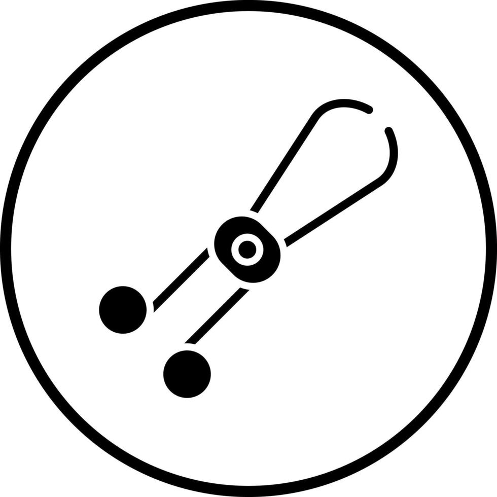 Forceps Vector Icon Style