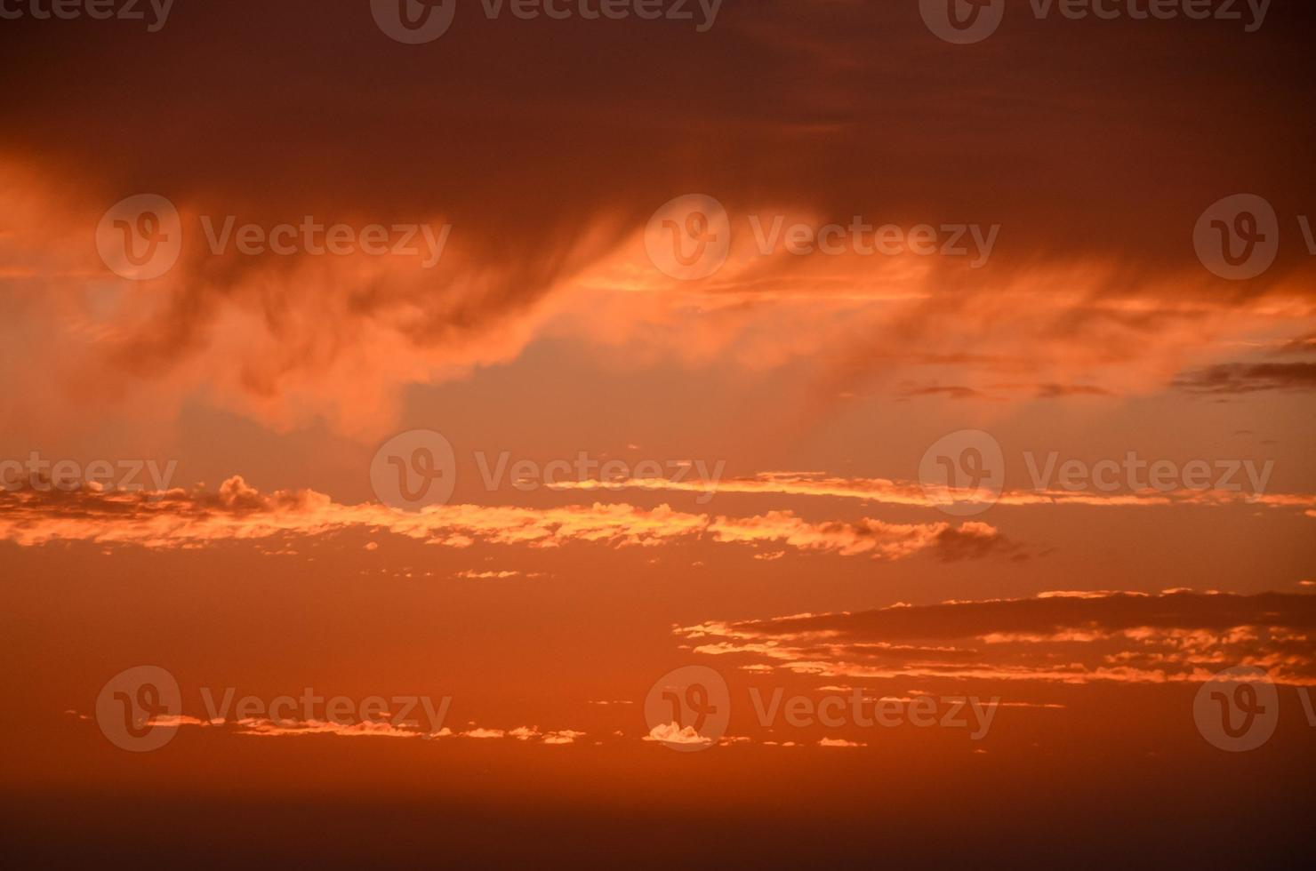 Colourful sky at sunset photo