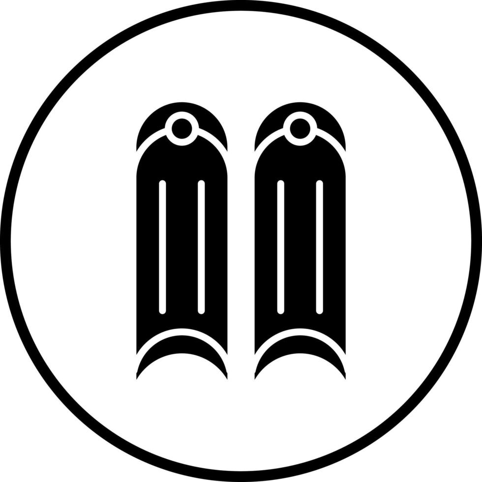 Steel Shank Vector Icon Style