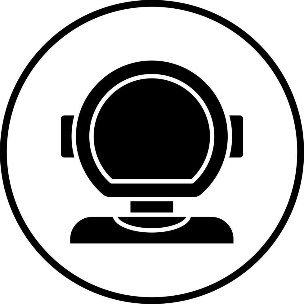 Diving Helmet Vector Icon Style