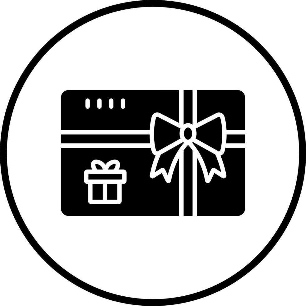 Gift Card Vector Icon Style