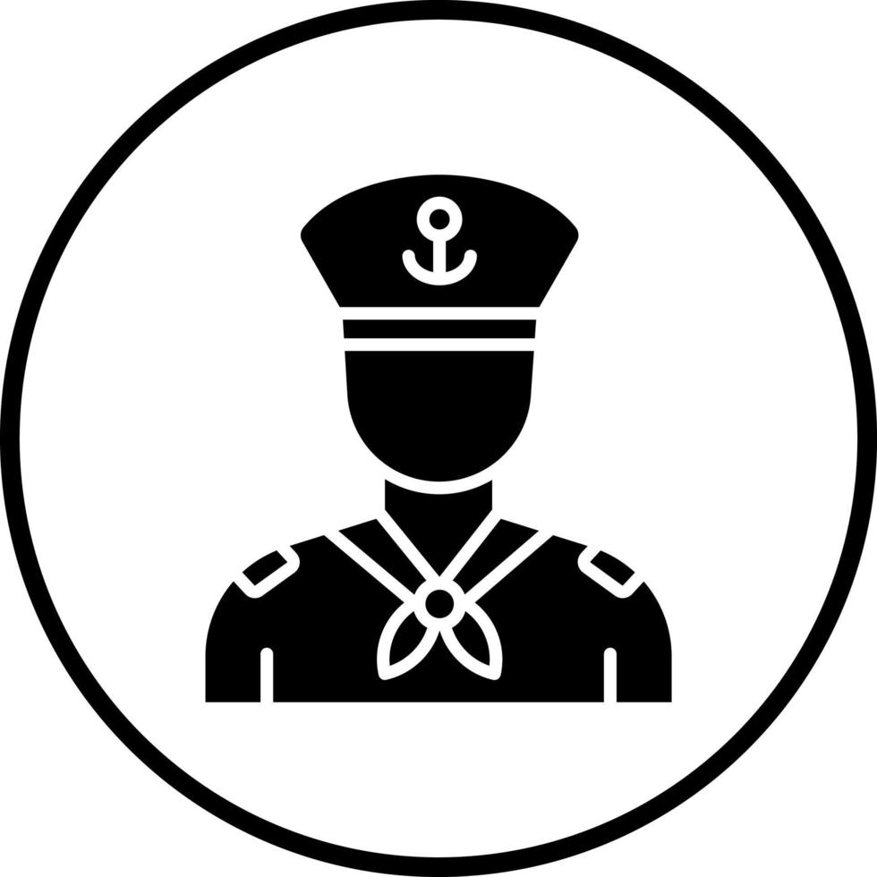 Sailor Vector Icon Style