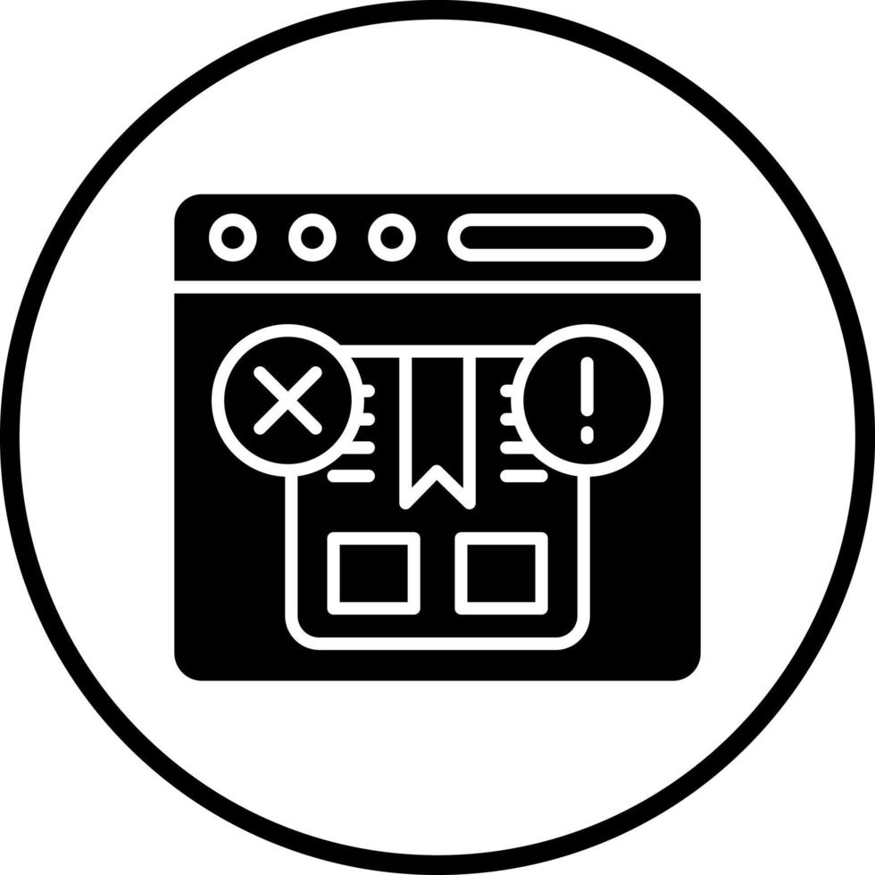 Damaged Package Vector Icon Style
